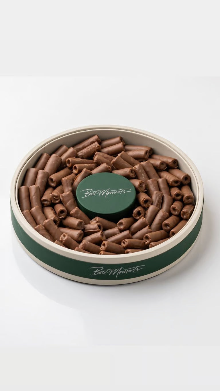 mini hazelnuts wafer